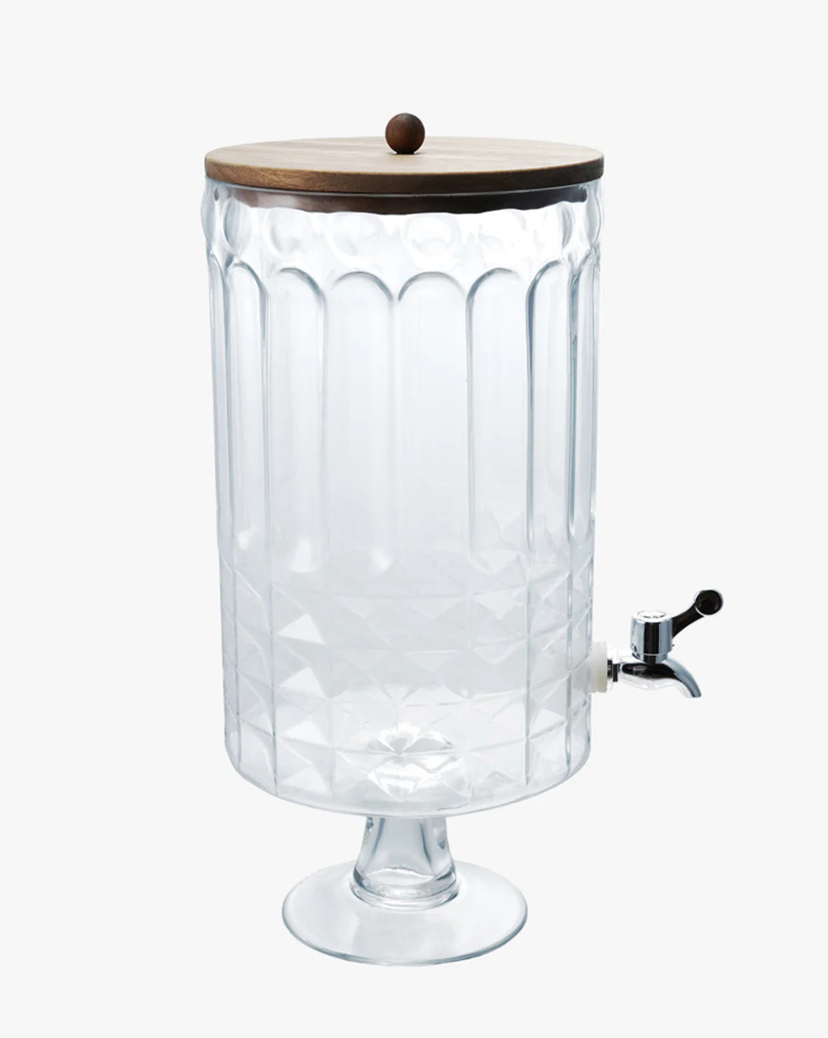 Glass Footed Beverage Dispenser | McGee & Co. (US)