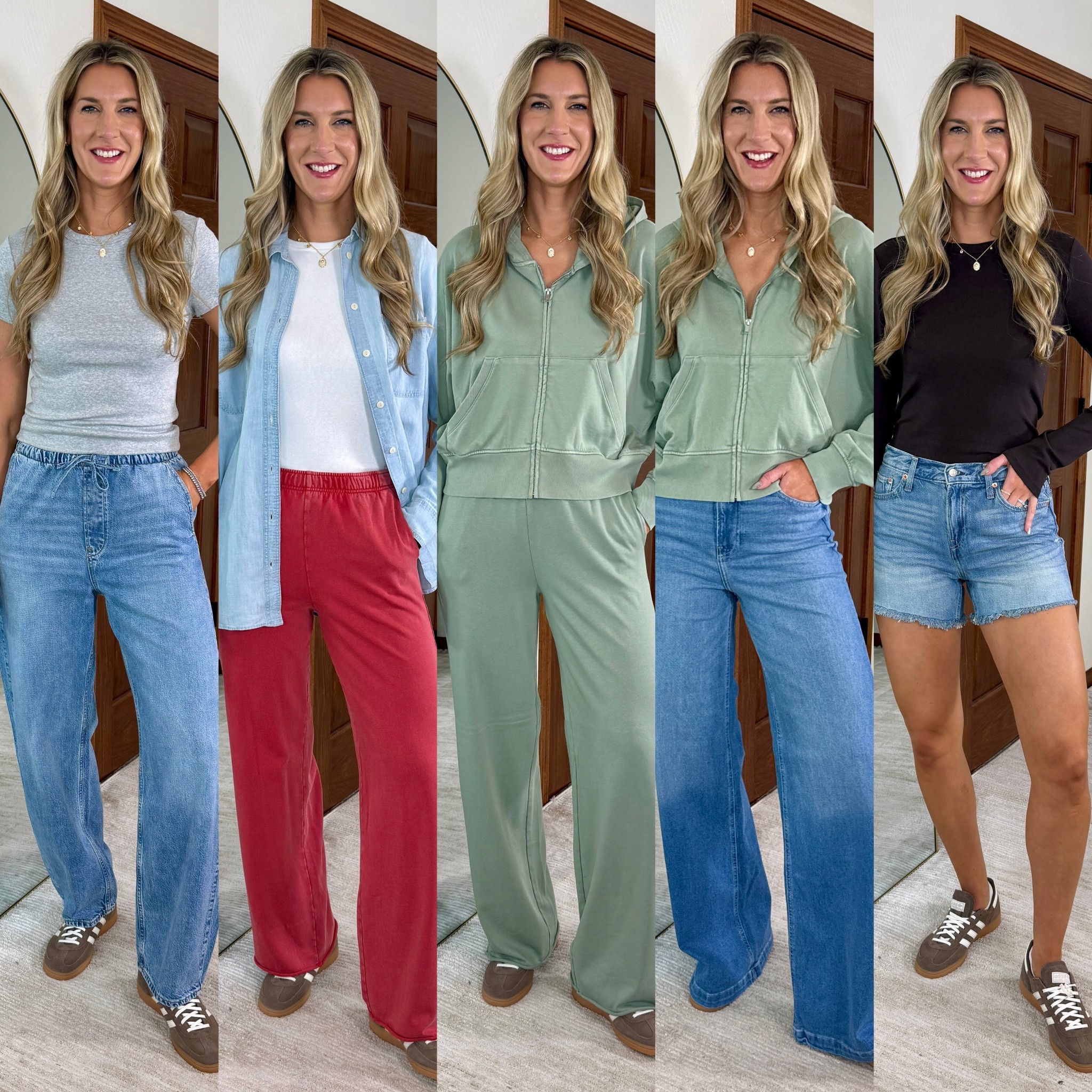 ⚠️ use code ADDIT for a STACKABLE 20% OFF EVERYTHING 

Wearing my true medium tall in all- if between sizes size down one in sweatpants 

Tall girl basics, capsule wardrobe, wide leg jeans, matching set, tall shorts #LTKFindsUnder50

#LTKTall #LTKSaleAlert

#LTKTall #LTKSaleAlert #LTKMidsize