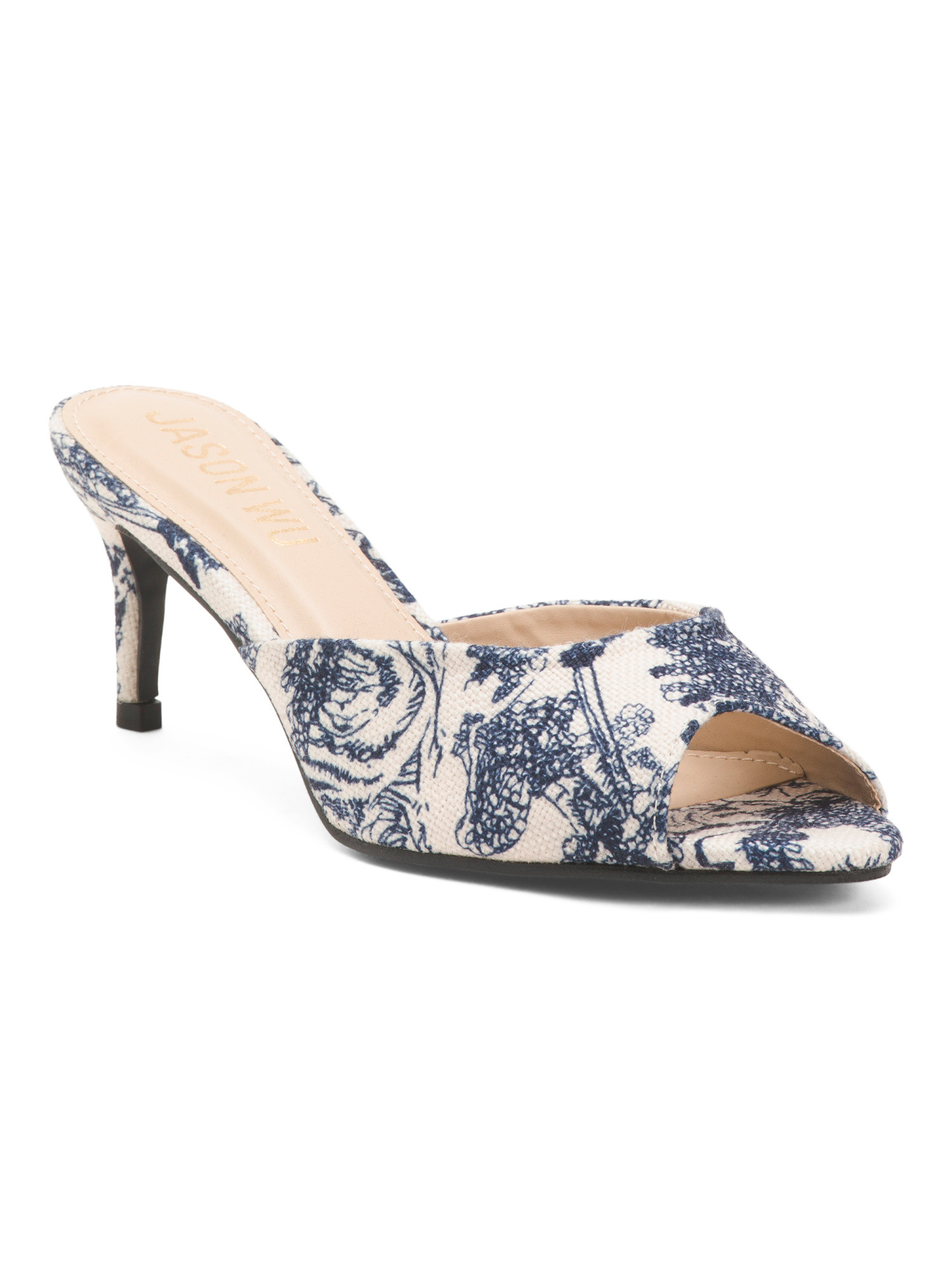 Mezon Peep Toe Kitten Heels | TJ Maxx