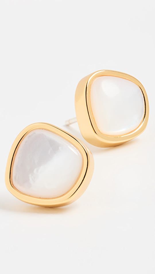 Bay Studs in Mother-of-Pearl | Shopbop