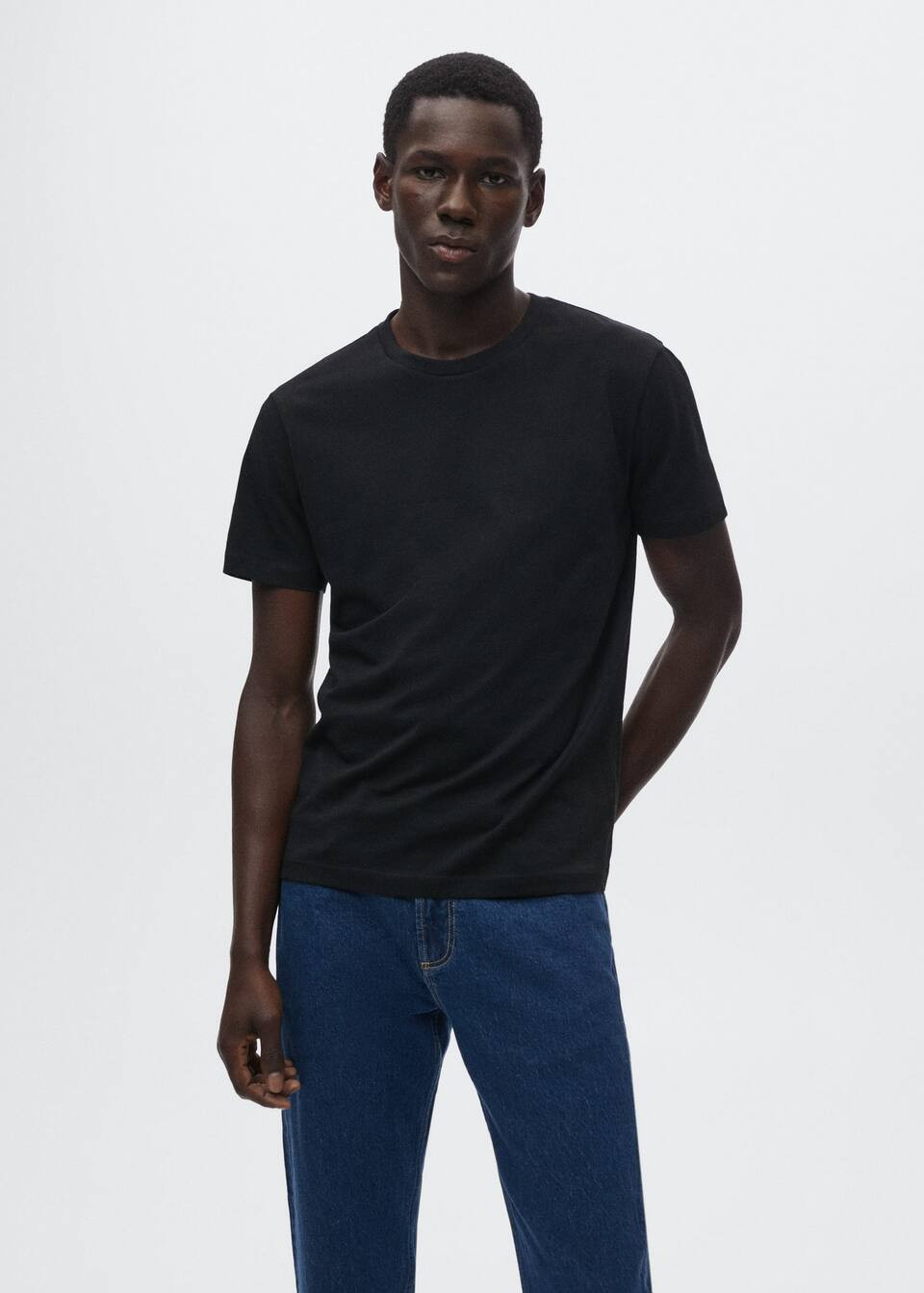 Basic-T-Shirt aus nachhaltiger Baumwolle | MANGO (DE)