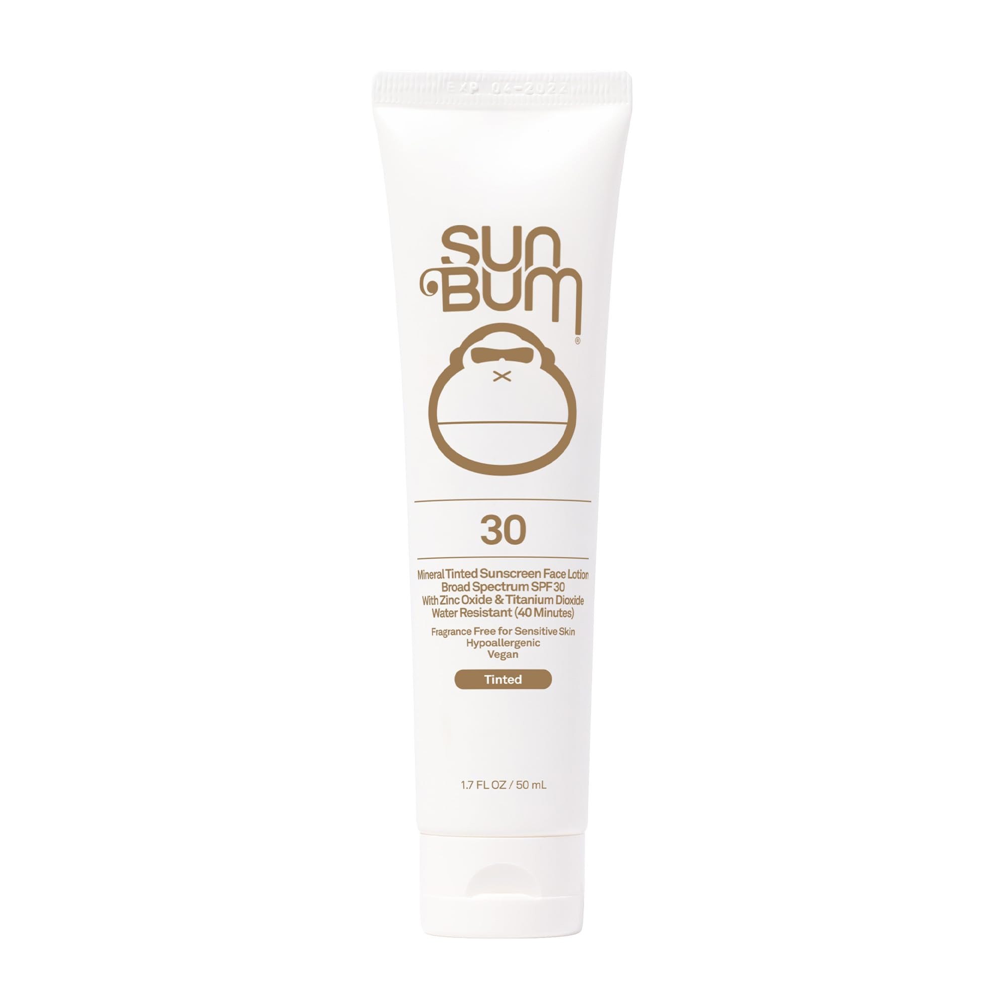 Sun Bum Mineral SPF 30 Tinted Face Sunscreen - Matte Primer - Broad Spectrum Moisturizing Sunscre... | Amazon (US)