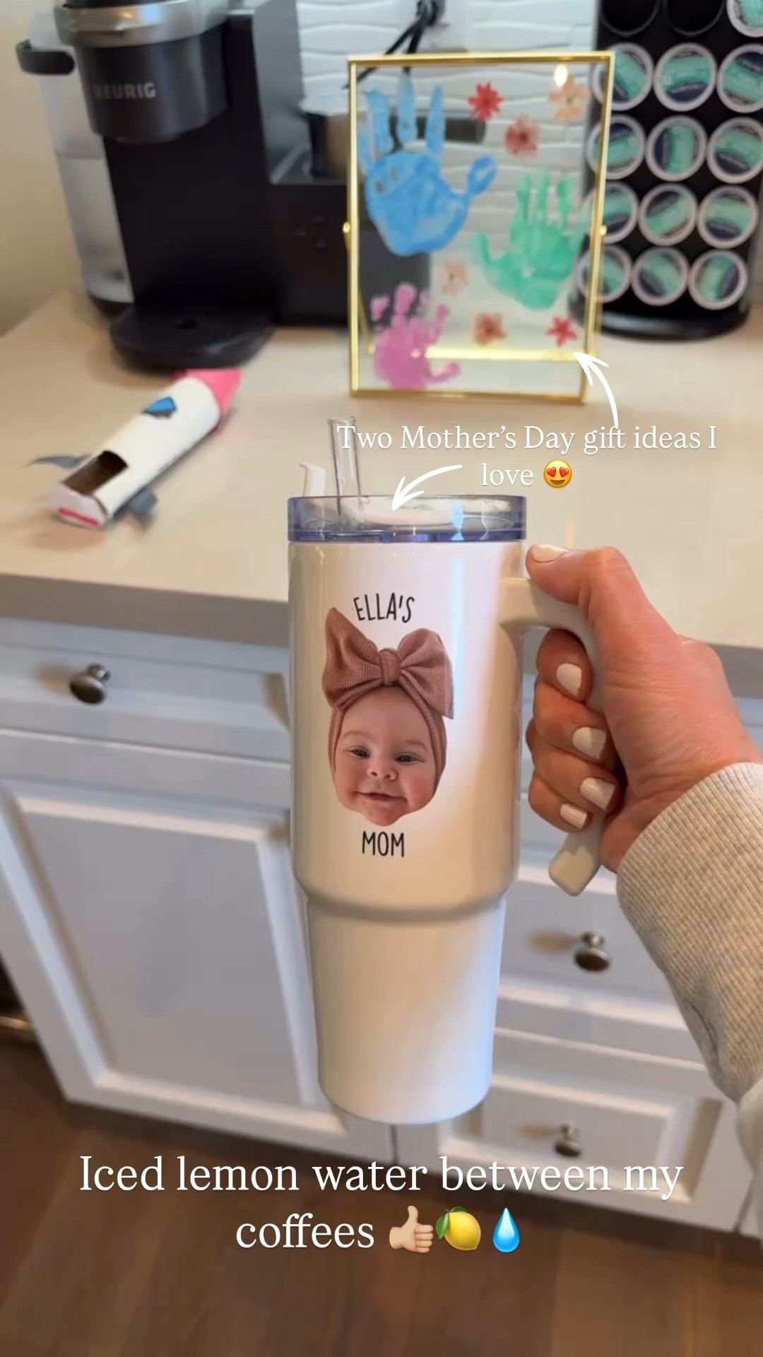 Two Mother’s Day gift ideas I have and love 😍 

Mother’s Day gift, handprint picture frame, water tumbler, face cup, personalized cup, water cup, gift ideas 

#LTKFindsUnder50 #LTKFamily #LTKGiftGuide