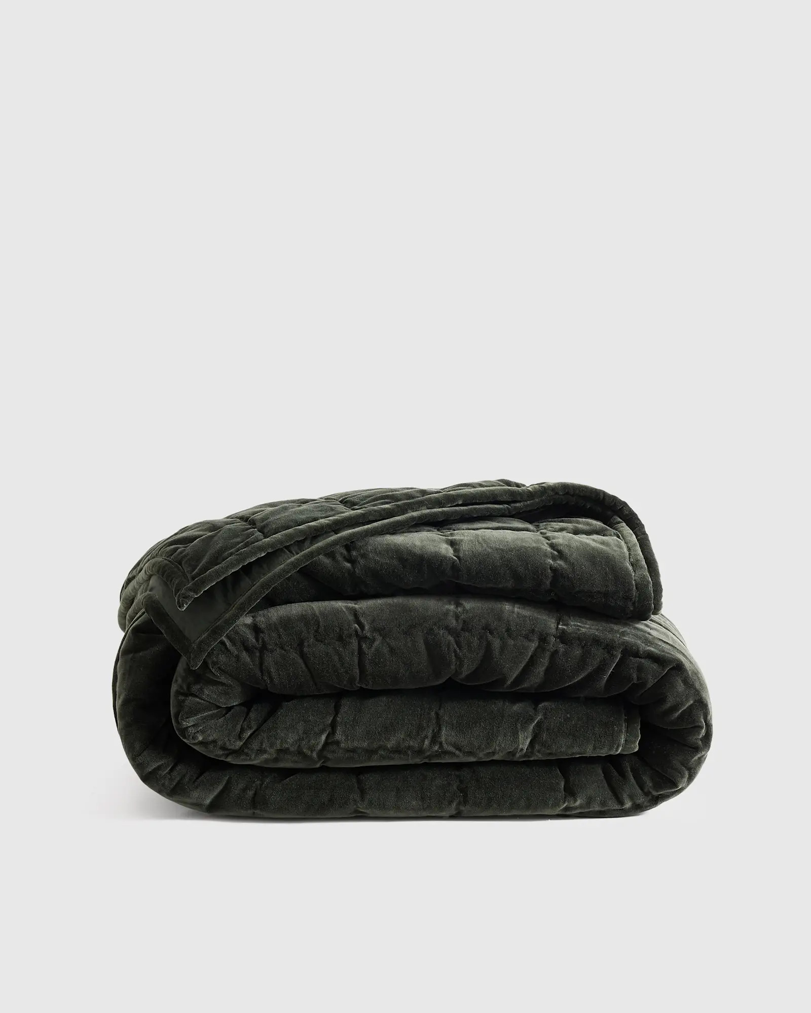 Cotton Velvet Quilt | Quince