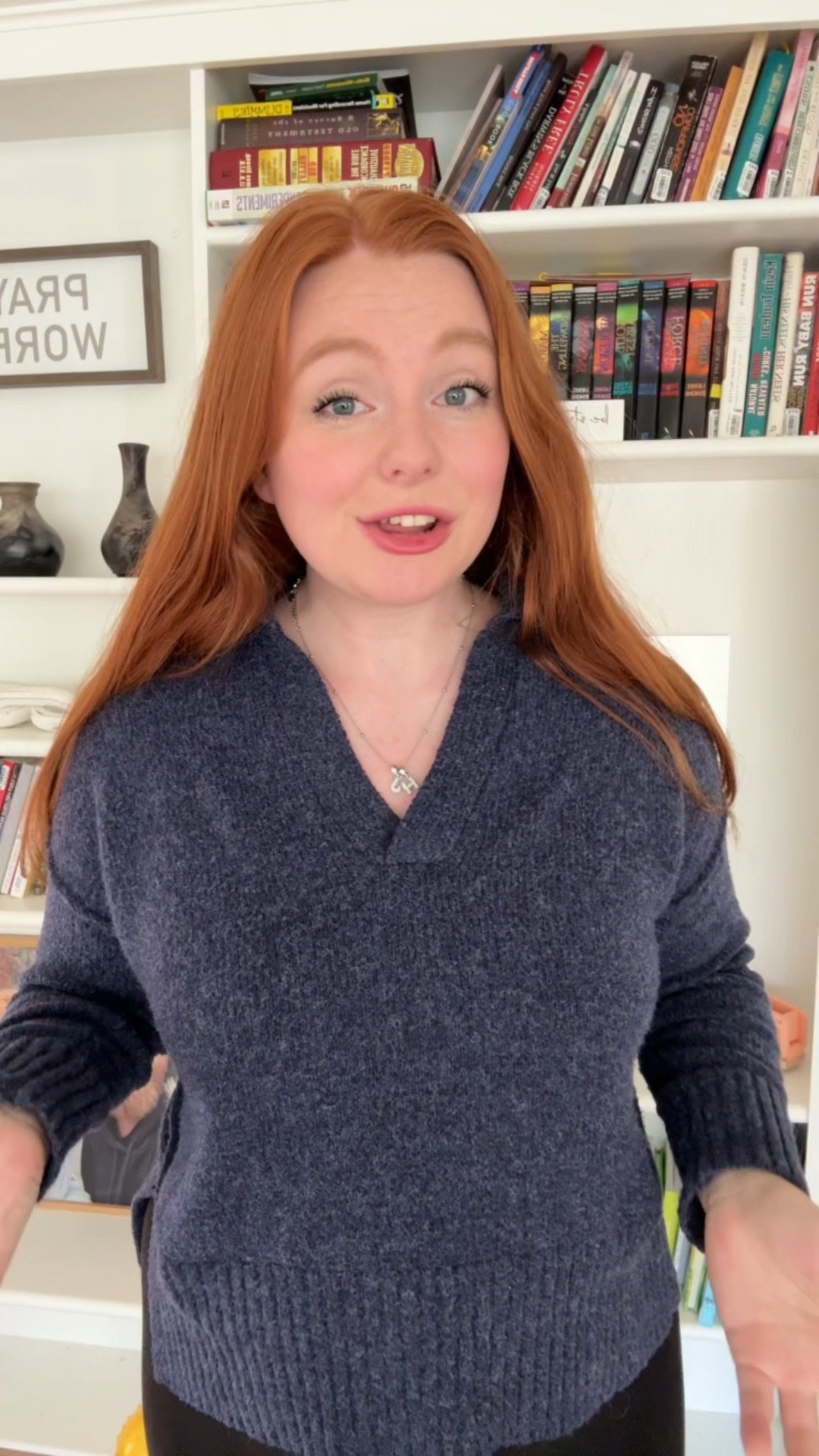 Looovveee this sweater from Maurice’s it is SO cute and cozy! It comes in multiple colors, and I love the collar on it! And I just looked at and it’s actually on sale for $20 right now!! 😍

#LTKStyleTip #LTKSaleAlert #LTKFindsUnder50