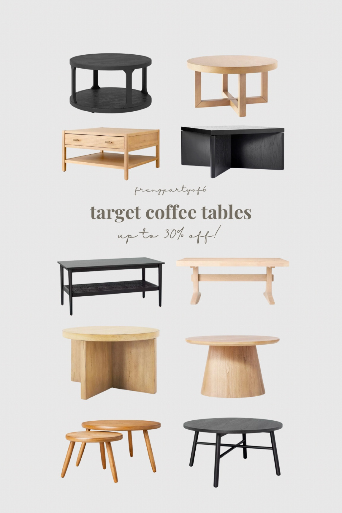 Up to 30% off coffee tables at Target! Last day to save!

#LTKHome #LTKSaleAlert