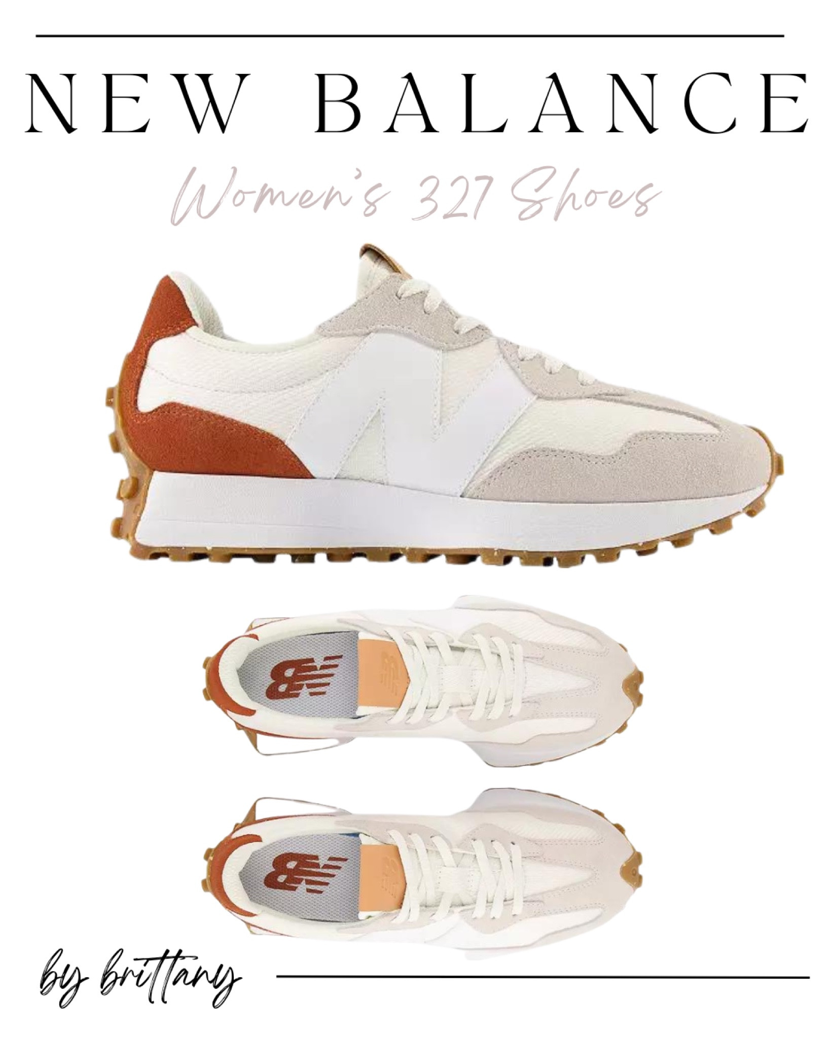 Super cute New Balance Women’s 327 Shoes in color rust/sand

#LTKGiftGuide #LTKshoecrush #LTKfindsunder100