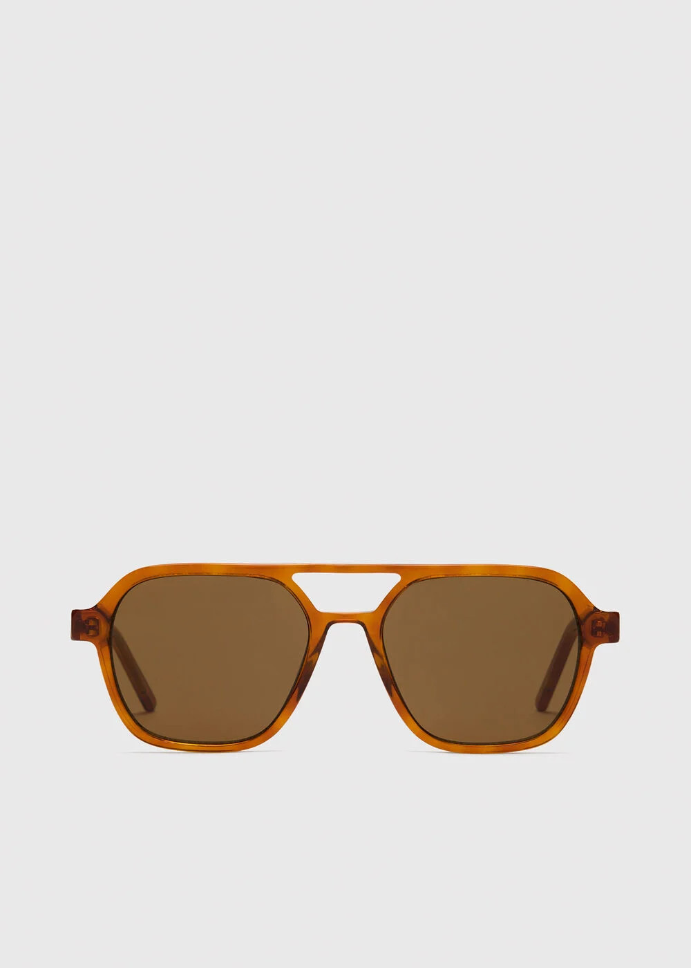 Brown Aviator Sunglasses | WHISTLES | Whistles UK | | Whistles