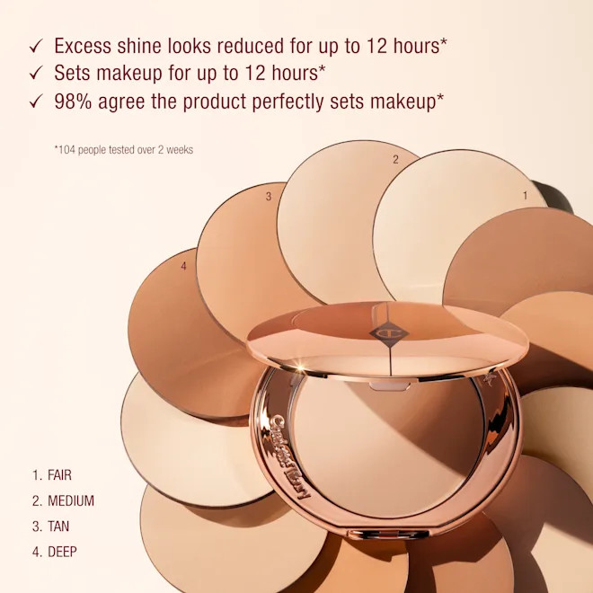 Airbrush Flawless Finish Setting Powder: 2 Medium | Charlotte Tilbury | Charlotte Tilbury (US)