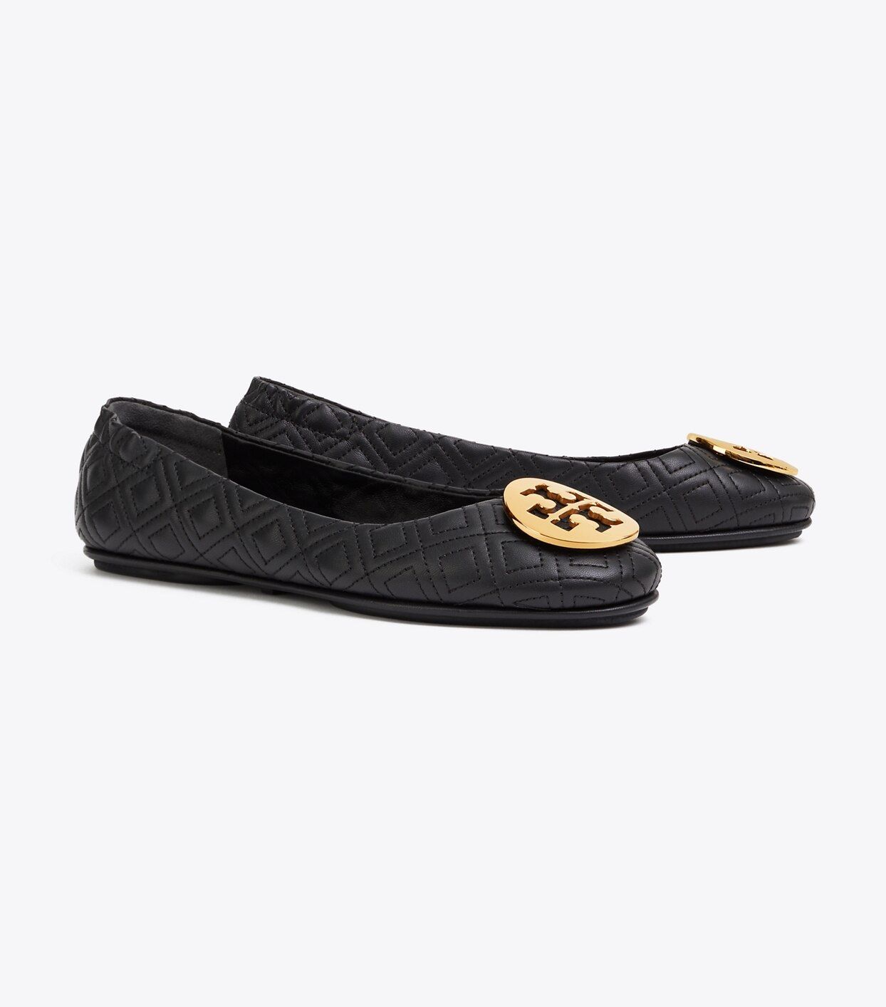 Tory Burch Minnie Travel Ballet Flat, Quilted Leather: Women's Shoes | Tory Burch (US)