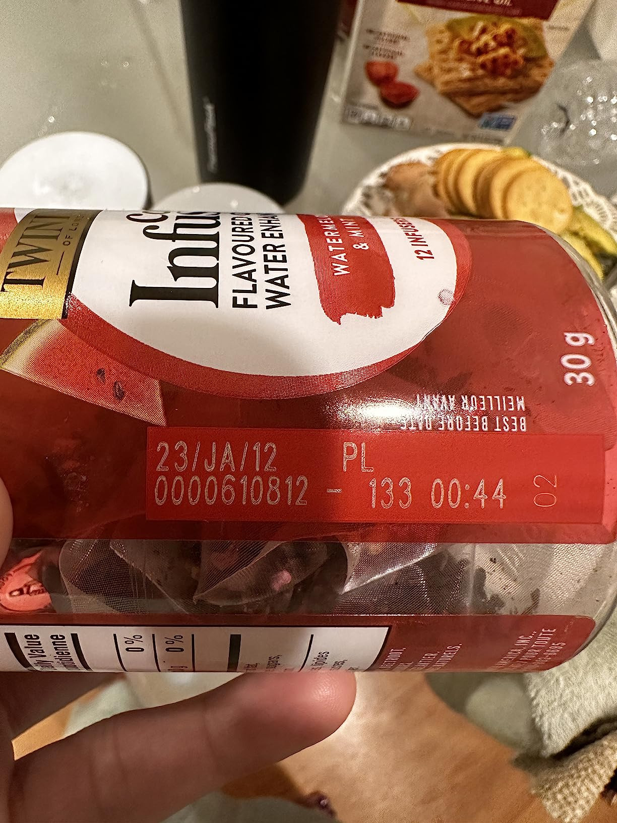 Twinings Superblends Cold Water Infusions Immune Support Raspberry & Hibiscus Flavoured with Vita... | Amazon (US)