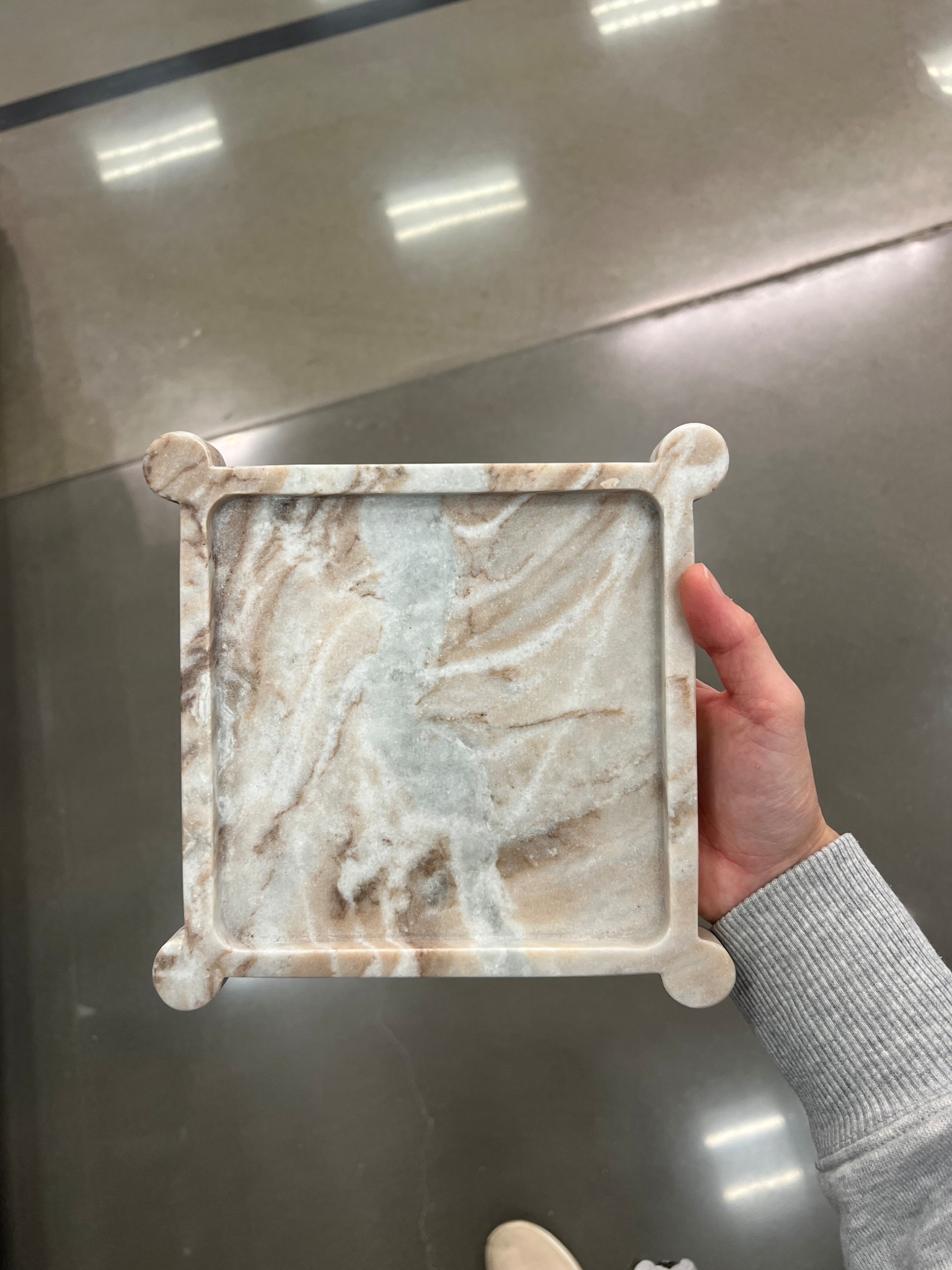 🚨 Target. clearance alert!

Add a soft, pastel tone to your neutral decor with this Marble Catchall Tray from Threshold™ designed with Studio McGee. This decorative tray is designed in an off-white hue and features outward corners in a round shape for a distinct look. Designed in a square shape, you can place this marble tray on the console table to display small planters or use it to organize keys, trinkets and other items.

Threshold™ designed with Studio McGee: Looks like home, feels like you.

#LTKFindsUnder50 #LTKSaleAlert #LTKHome