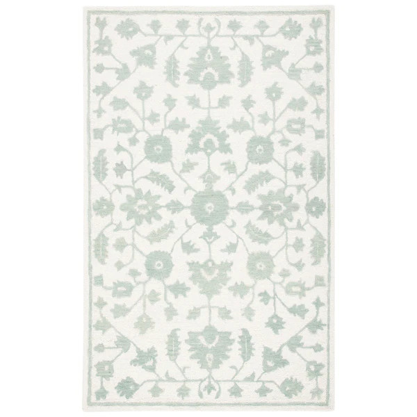 SAFAVIEH Handmade Metro Wiltrude French Country Wool Rug - Bed Bath & Beyond - 33781537 | Bed Bath & Beyond