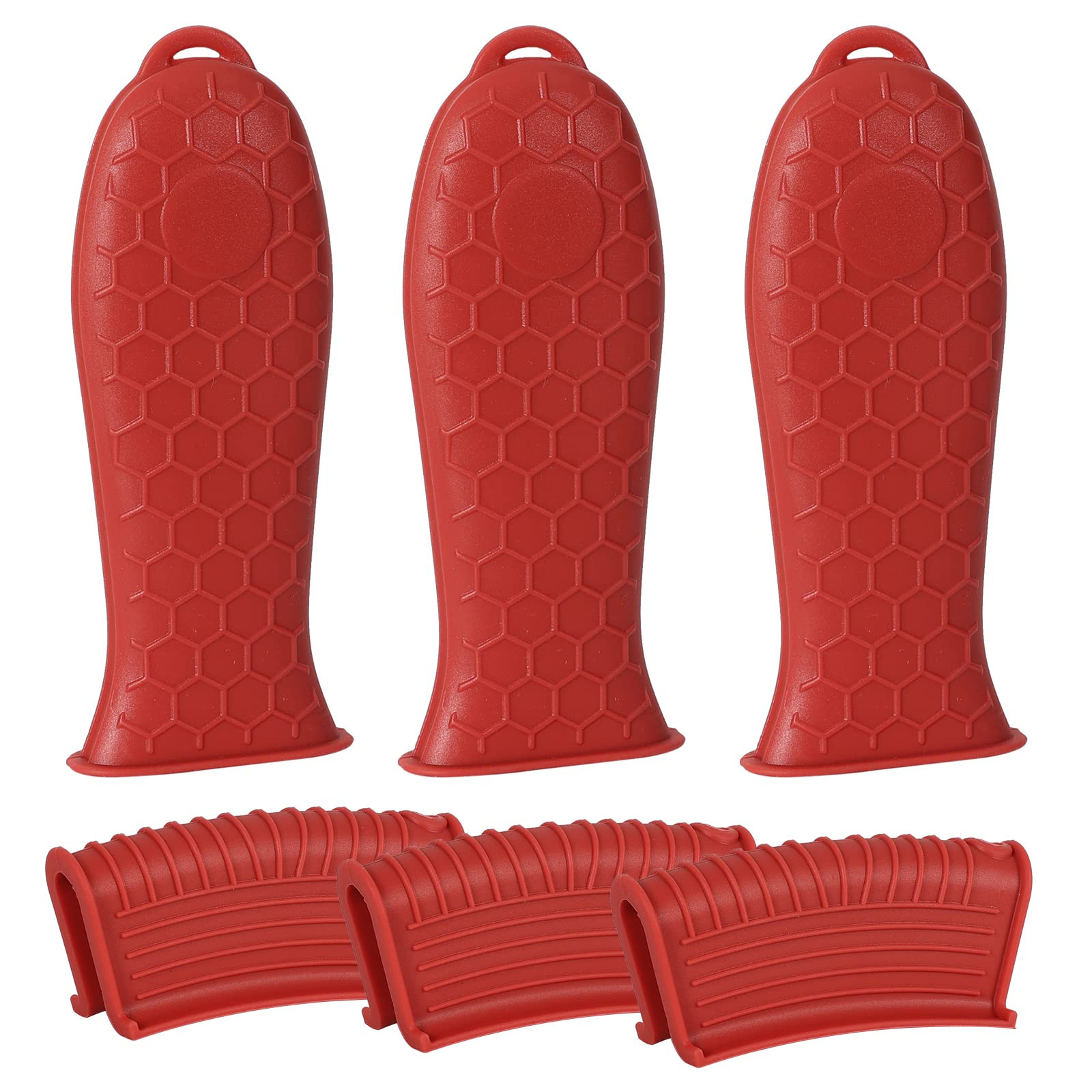 Joyhalo Cast Iron Handle Cover, 6 Pack Cast Iron Skillet Handle Covers, Pot Handle Covers Heat Re... | Amazon (US)