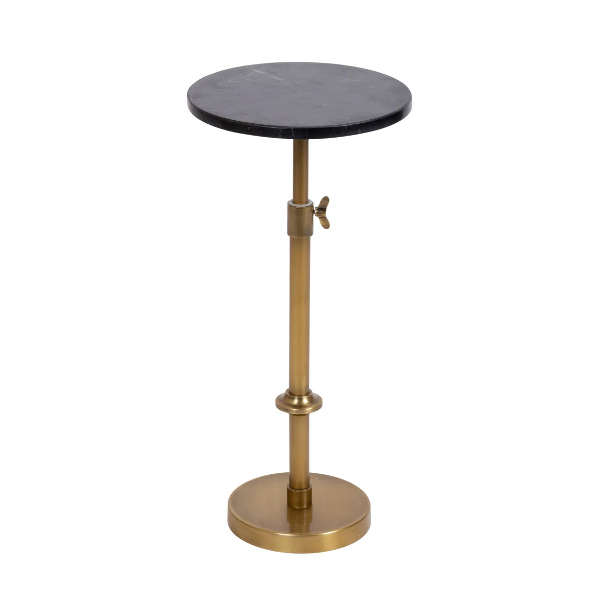 Traditional Adjustable-Height Metal Pedestal Table | Wayfair North America