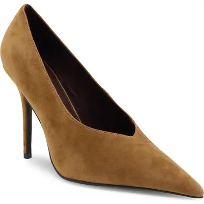 Jeffrey Campbell Diffuse Pointed Toe Pump in Mint Patent at Nordstrom, Size 11 | Nordstrom