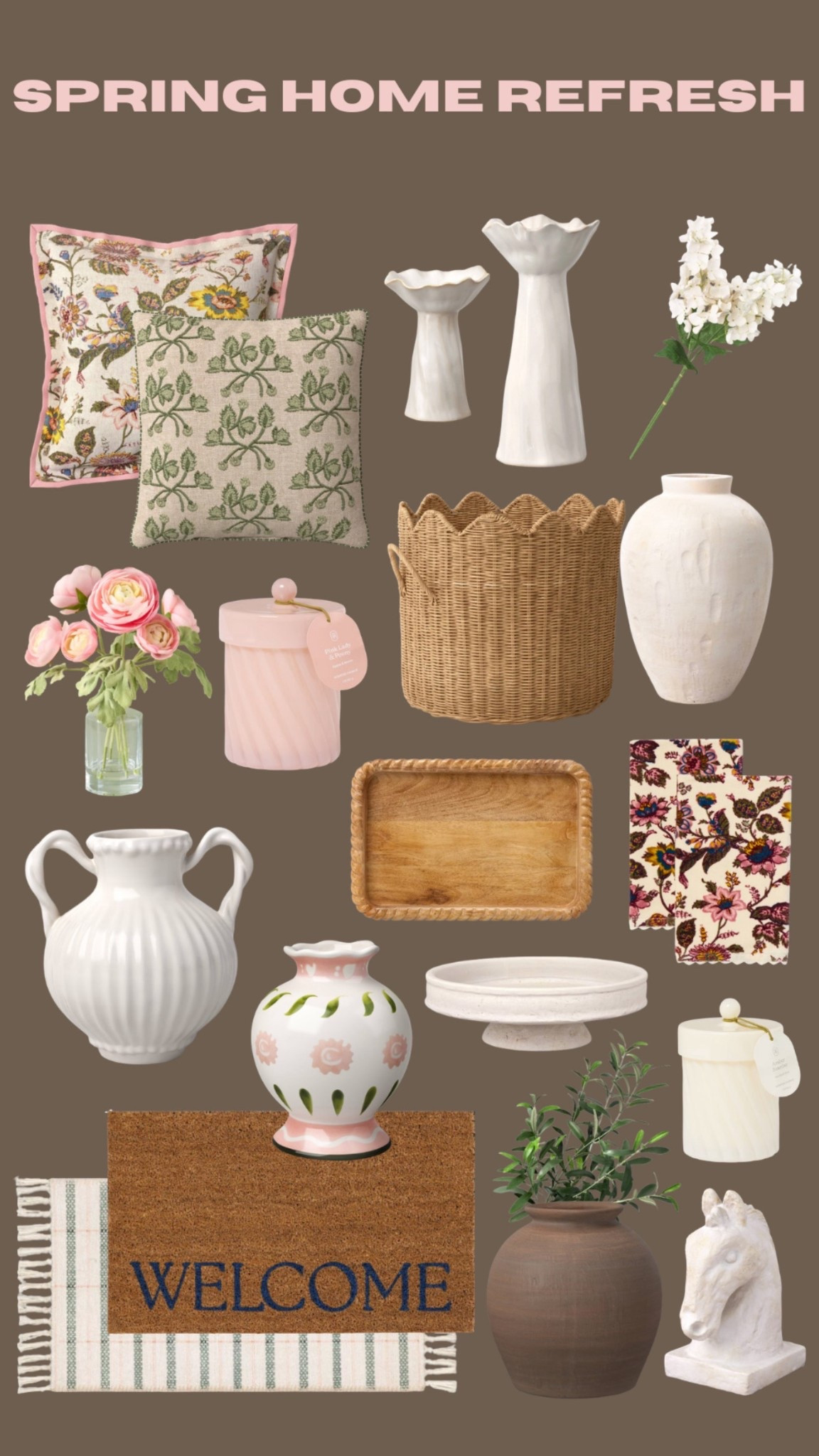 Spring him refresh all target 💗 

Dressupbuttercup.com #dressupbuttercup #dederaad 

#LTKSeasonal #LTKHome