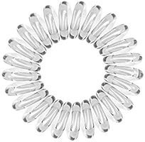 Kitsch Spiral Hair Ties, Coil Hair Ties, Phone Cord Hair Ties, Hair Coils - 8 Pcs, Transparent | Amazon (US)