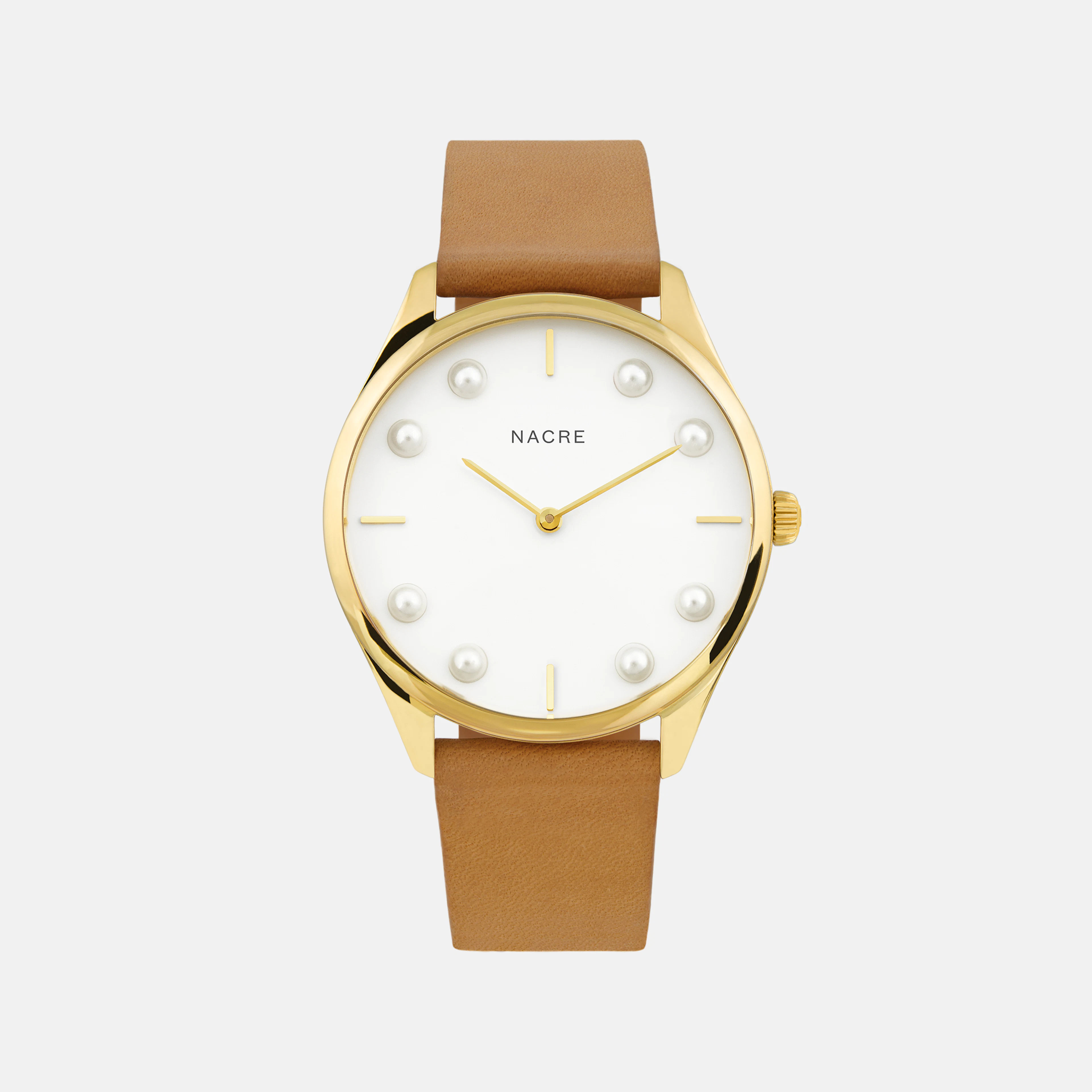 Lune 8 in Gold and White | Nacre, LLC