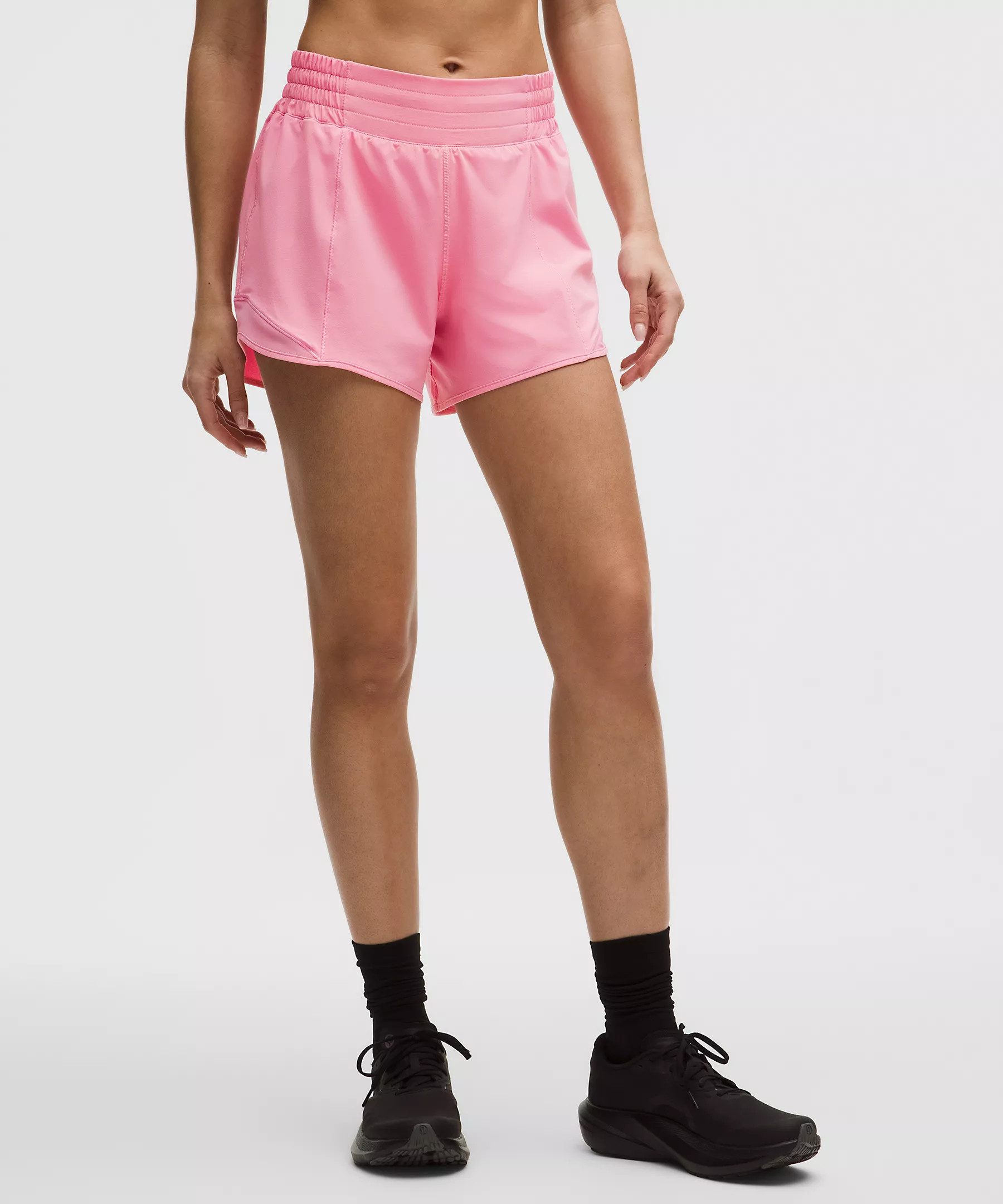 Hotty Hot High-Rise Lined Short 4" | Lululemon (US)