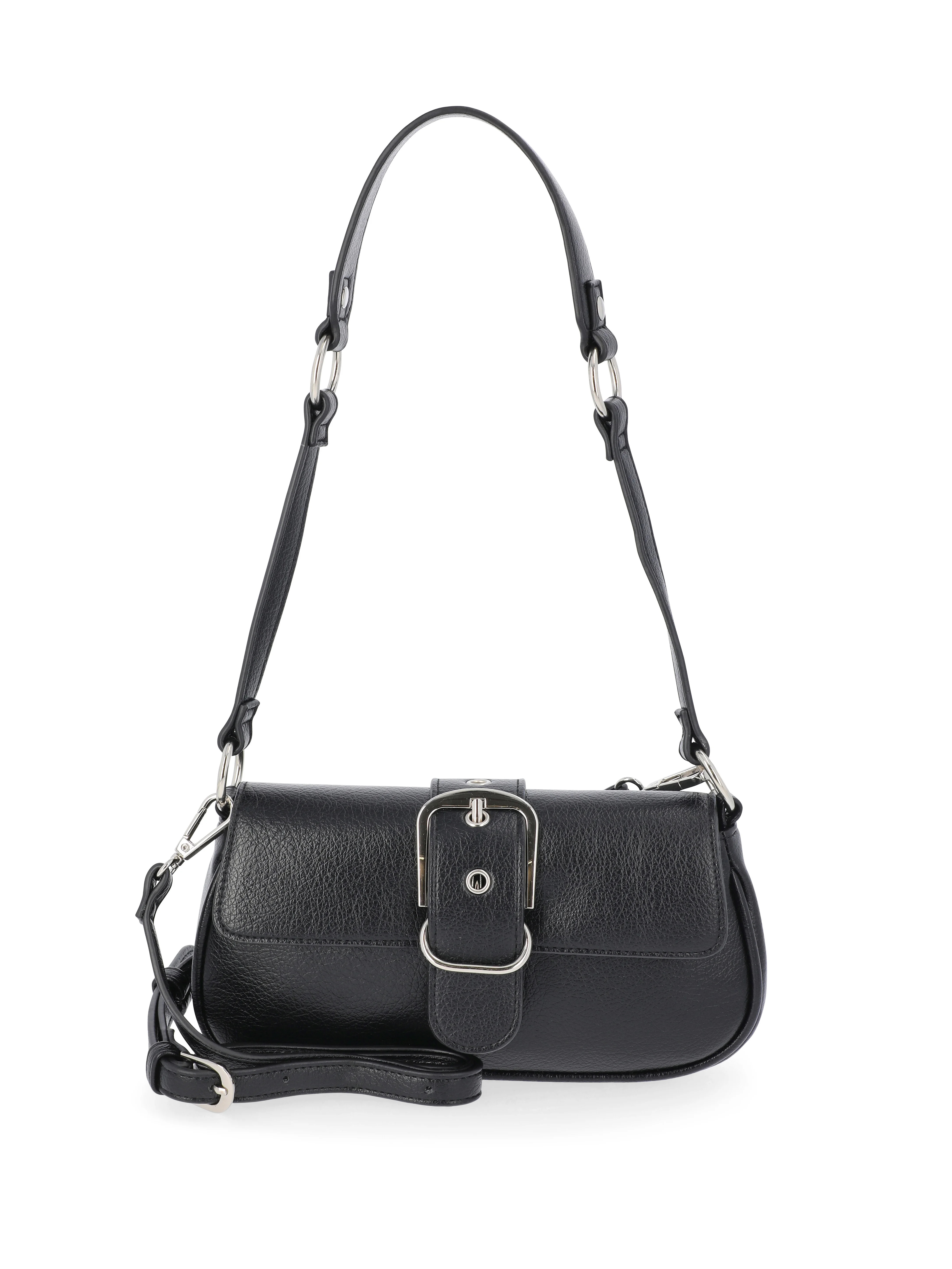 No Boundaries Women's Shoulder Bag, Black | Walmart (US)