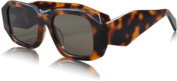 RAY&CI Retro UV400 Luxury Sunglasses for Women Men | Amazon (US)