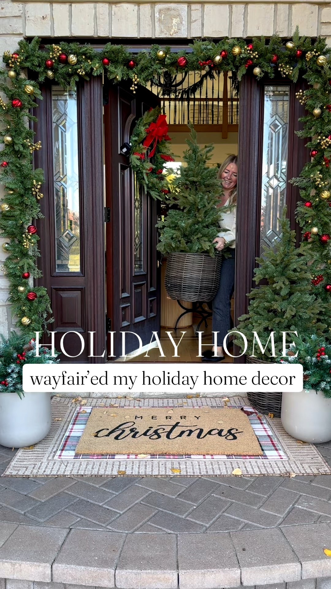 🌲 Follow first + comment HOLIDAY and I’ll send you links to my holiday home decor!

We are in full holiday mode over here and I am loving the cozy, traditional Christmas vibes this year! With a mix of lush greens, classic or neutral Christmas, cozy textures and beautiful pieces you can make your holiday home ready with Wayfair! From front porch decor to Christmas trees, Wayfair has it all! 

You can shop everything on my LTK @shop.ltk and be sure to follow along for app exclusive holiday content. 

@wayfair #wayfairpartner #ad  #wayfair #holidayinspo #holidaydecor #christmas #christmasdecor #holidayhome #wayfairhome #frontporch #holidayporch #christmastree 

#LTKHoliday #LTKHome #LTKSeasonal