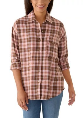 Women's Flannel Button Down Shirt | Belk