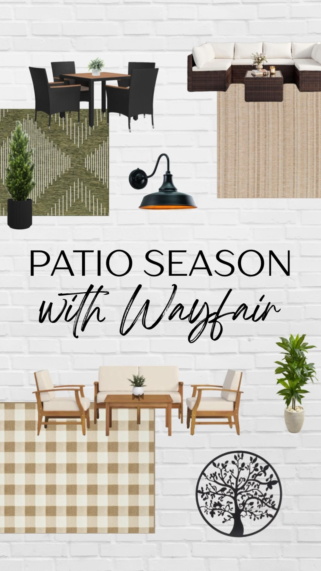 #ad It’s time for patio season with @Wayfair ☀️ I’ve linked all of these patio ideas here for fast, easy shopping! 

#Wayfair #WayfairPartner #WayfairPicks #patiodecor #patioideas #outdoorliving #outdoordecor #patioseason #spring #summer #exterior #decor #homeinspo #homeideas #homedecor #homedesign

#LTKHome
