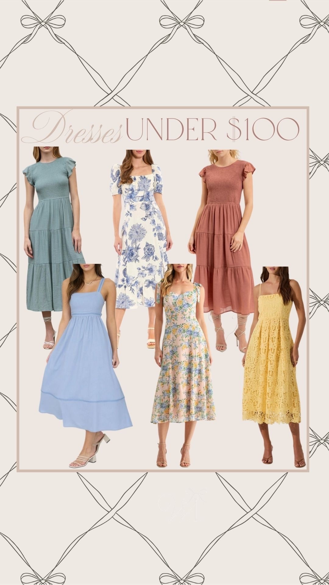 These dresses are so perfect for Easter AND they are under $100! #LTKeaster #LTKwomen

#LTKSeasonal