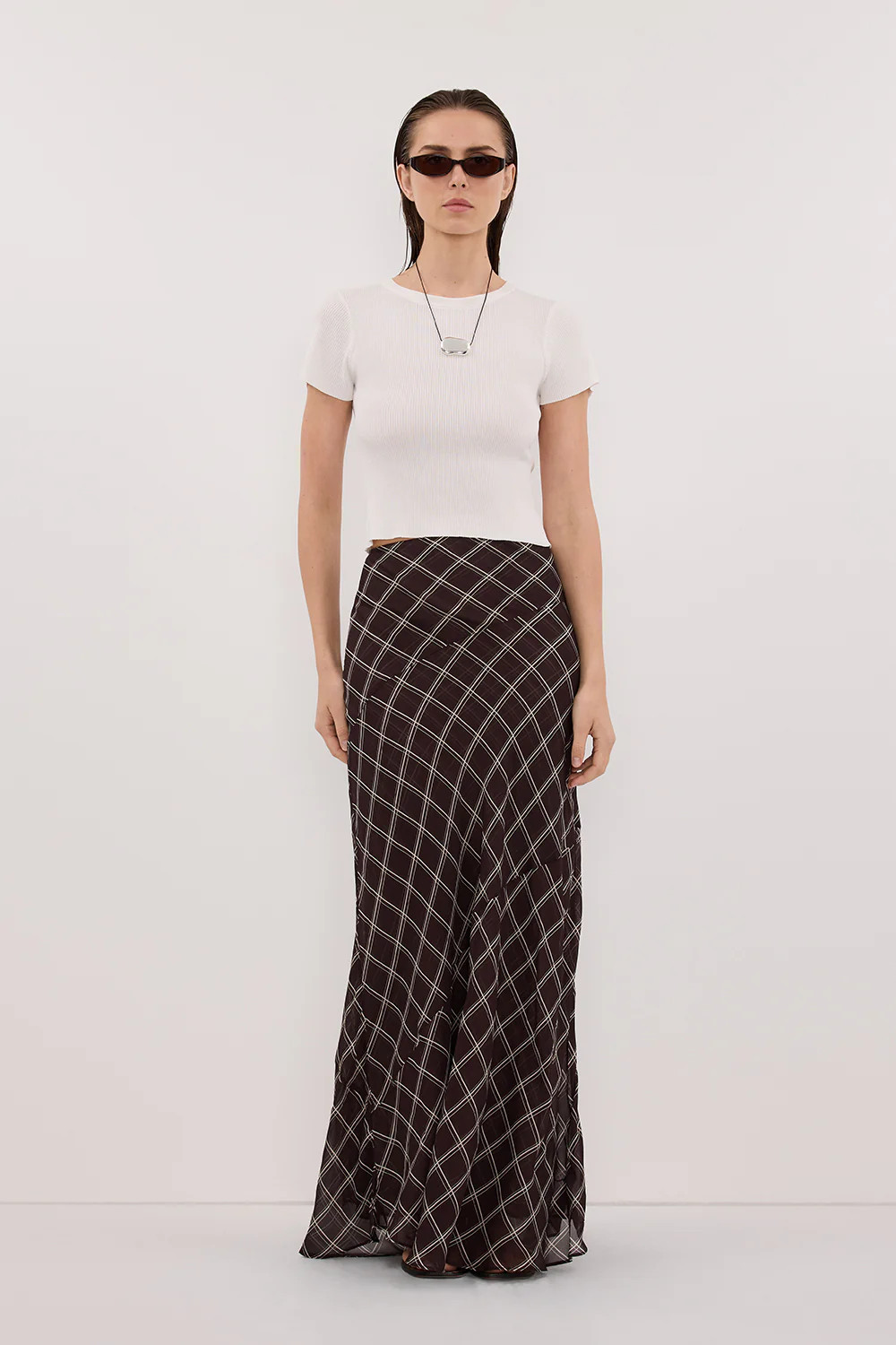 ARLINGTON CHOC GGT MAXI SKIRT | DISSH