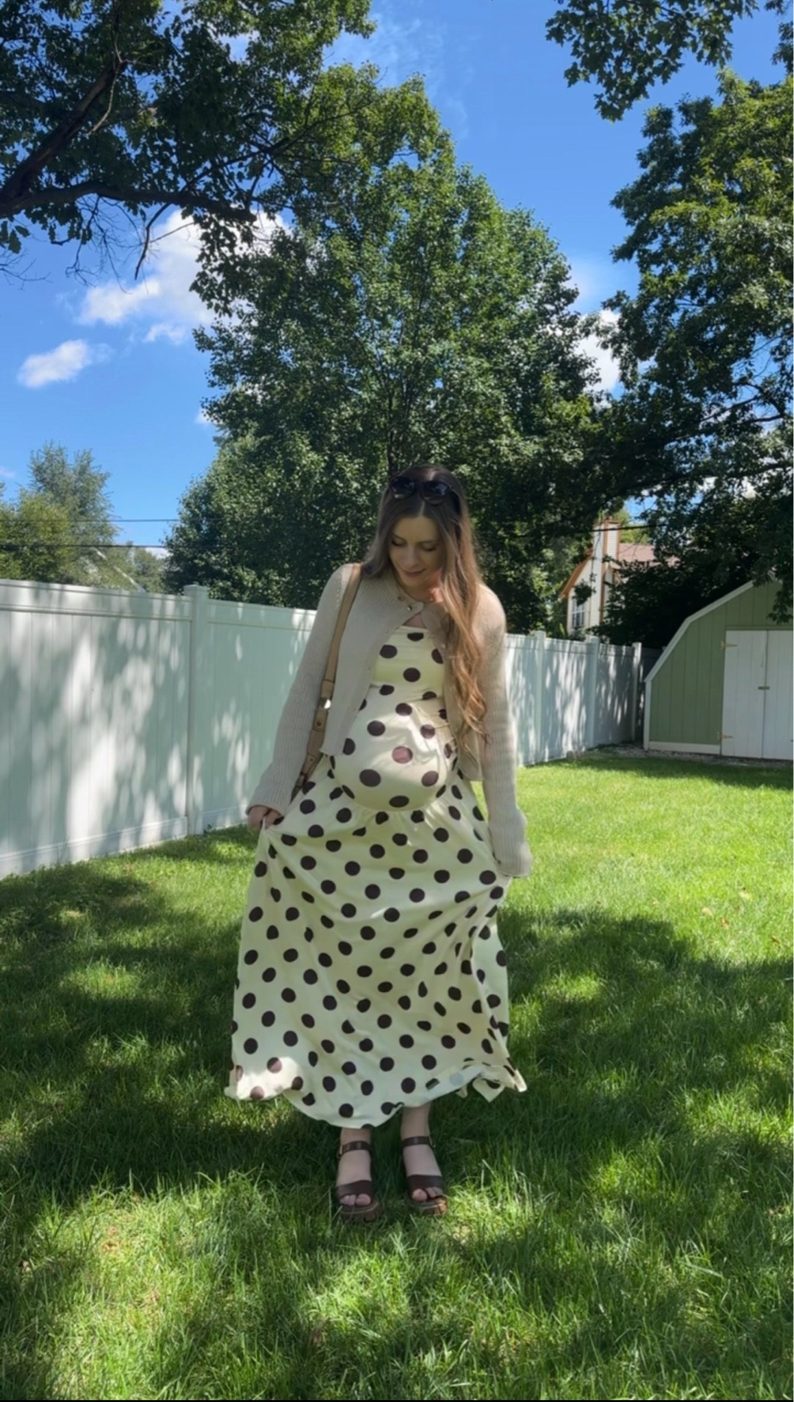 cutest, comfiest dress to show off the bump! I’m 34 weeks and wearing a size small.

#LTKTall #LTKBump #LTKootd