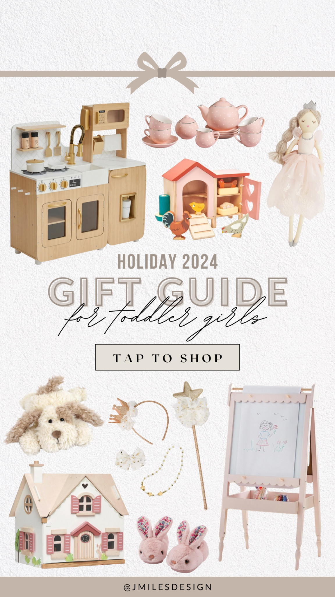 Holiday Gift Guide 2024 for Toddler Girls! 🎀💖 Find the sweetest gifts to spark their imagination—from enchanting dollhouses and mini kitchens to plush toys and dress-up accessories. Perfect for creating cozy, magical moments this holiday season!

#HolidayGiftGuide #ToddlerGirlGifts #GiftIdeas2024 #HolidayShopping #ToddlerToys #GiftsForKids #GiftInspo #ToddlerLife

#LTKKids #LTKHoliday #LTKGiftGuide