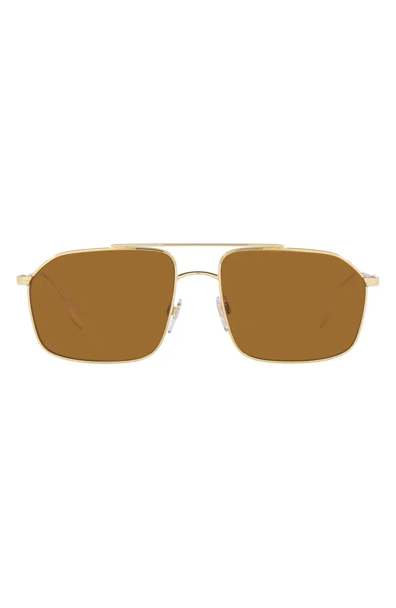 59mm Rectangle Polarized Sunglasses | Nordstrom