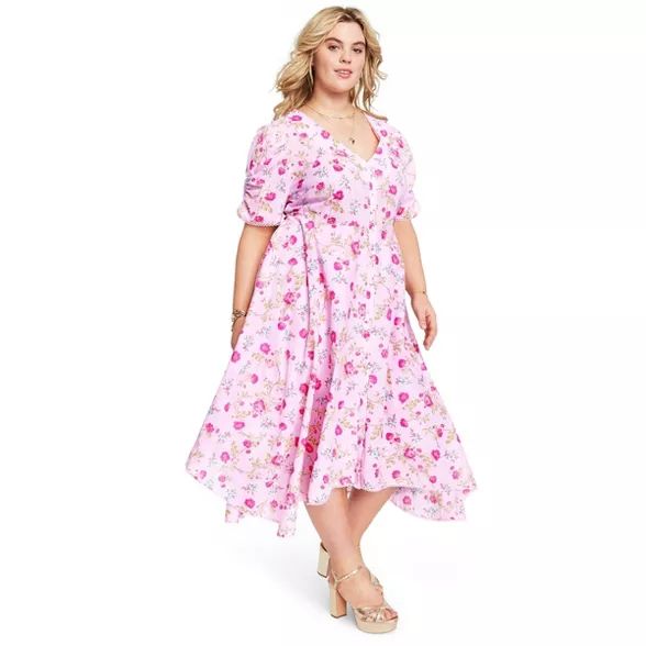 Women's Audrey Handkerchief Hem Dress - LoveShackFancy for Target (Regular & Plus) Light Pink | Target