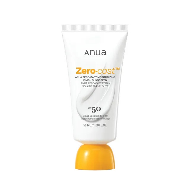 Anua - Zero-Cast Moisturizing Finish Sunscreen | YesStyle.com