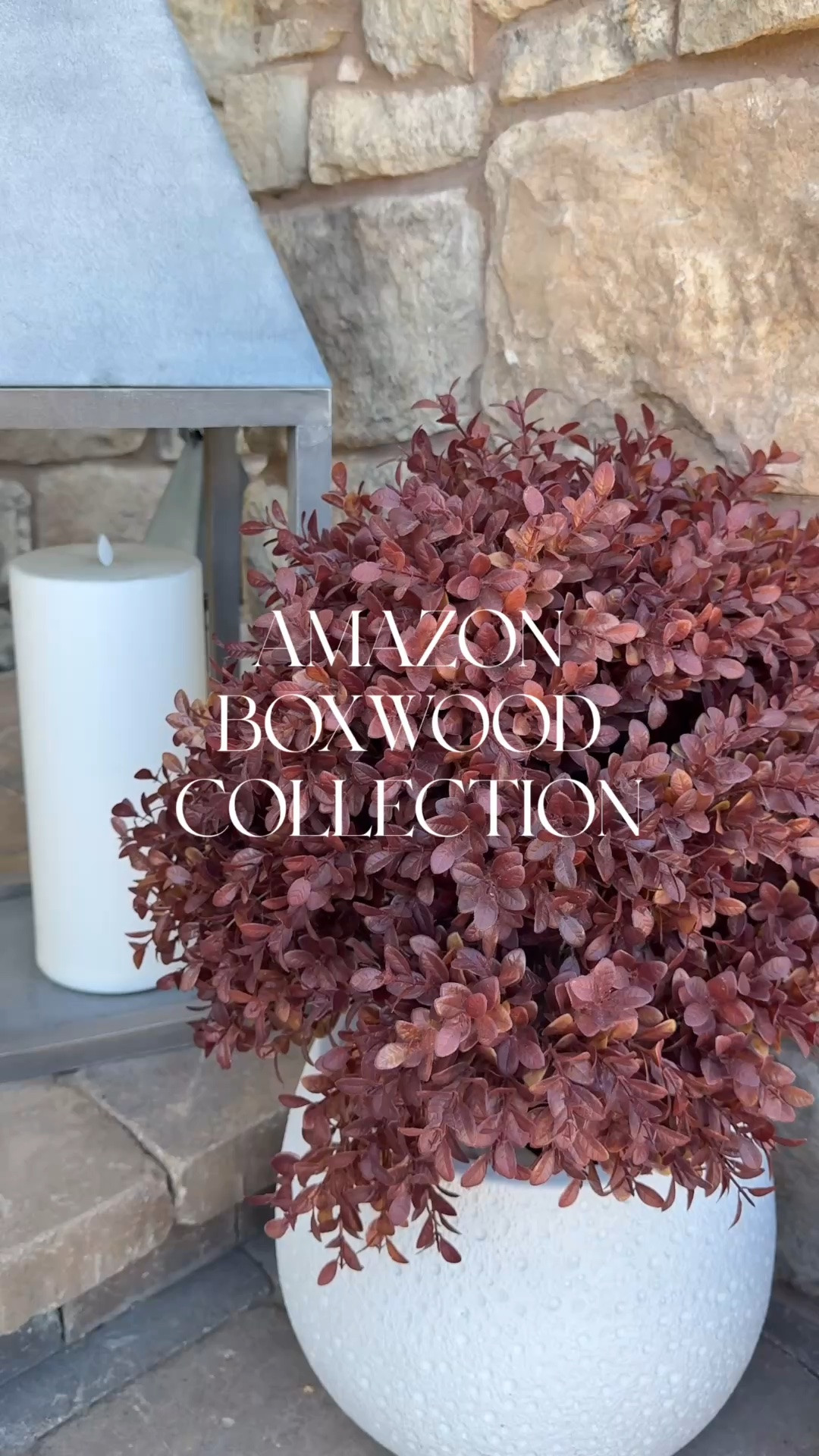 Create a maintenance free porch with this gorgeous faux boxwood collection.

#LTKHome #LTKSeasonal
