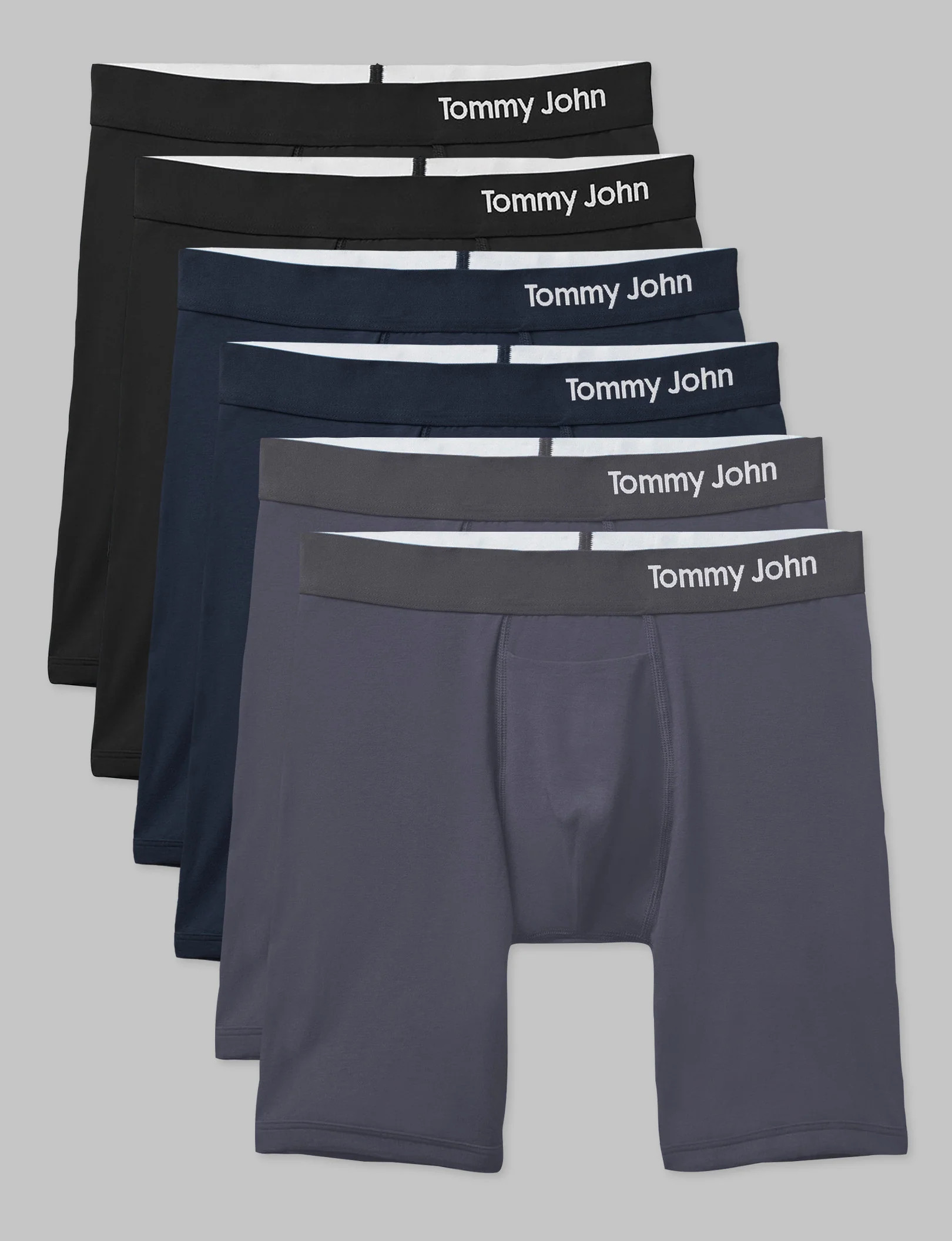 Cool Cotton Boxer Brief 8" (6-Pack) | Tommy John