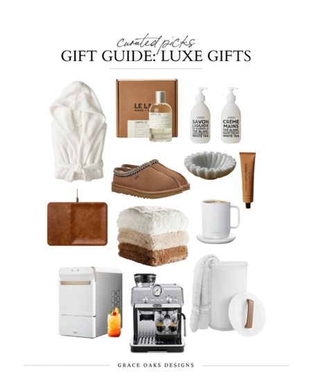 gift guide - luxe gifts for her + him, parents & more 

robe. Mens gift ideas. Men’s gifts under $100. Women’s gifts under $100. Towel warmer. Kitchen gadgets. Home gadgets. Espresso machine. Nugget ice maker. Throw blanket. Slippers. Luxe gifts. Christmas gift ideas. Luxe gifts 

#LTKGiftGuide #LTKhome #LTKsalealert