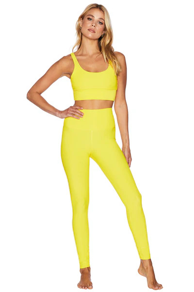 Ayla Legging Yellow | Beach Riot