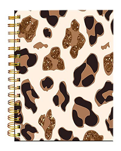 iampanda Spiral Journal Notebook,Strong Twin-Wire Binding with Premium Paper for Girl Women,Luxury Design 60 Sheets A5 College Ruled Notebook/Journal,Perfect for School Office Home Gifts,Rose Gold | Amazon (US)