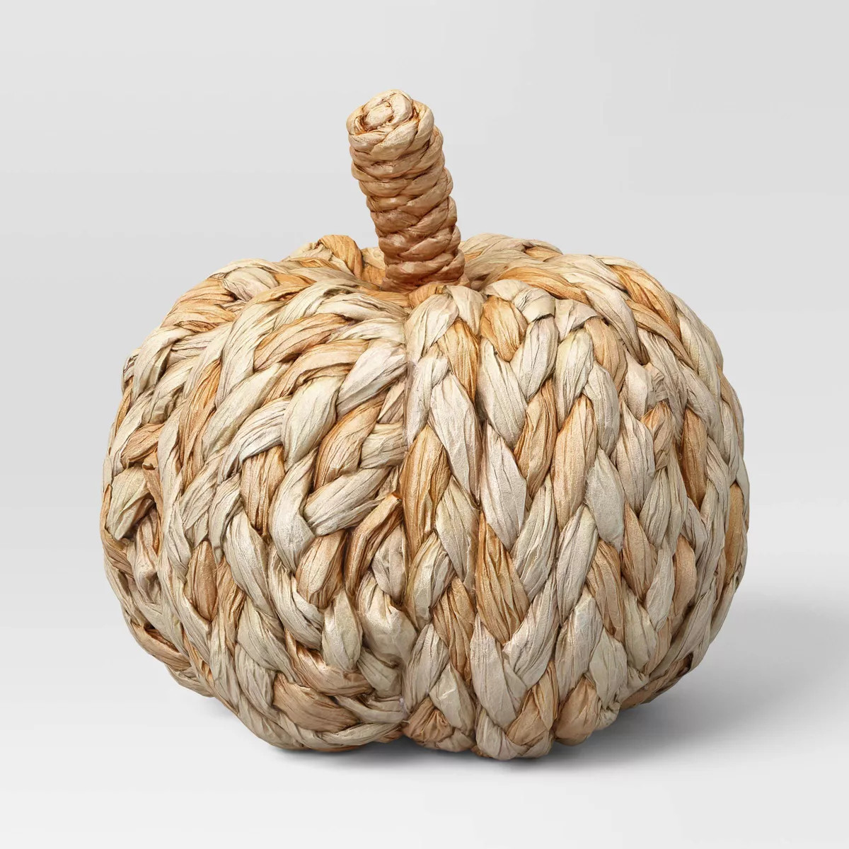 Small Two Tone Woven Pumpkin Natural - Threshold™ | Target