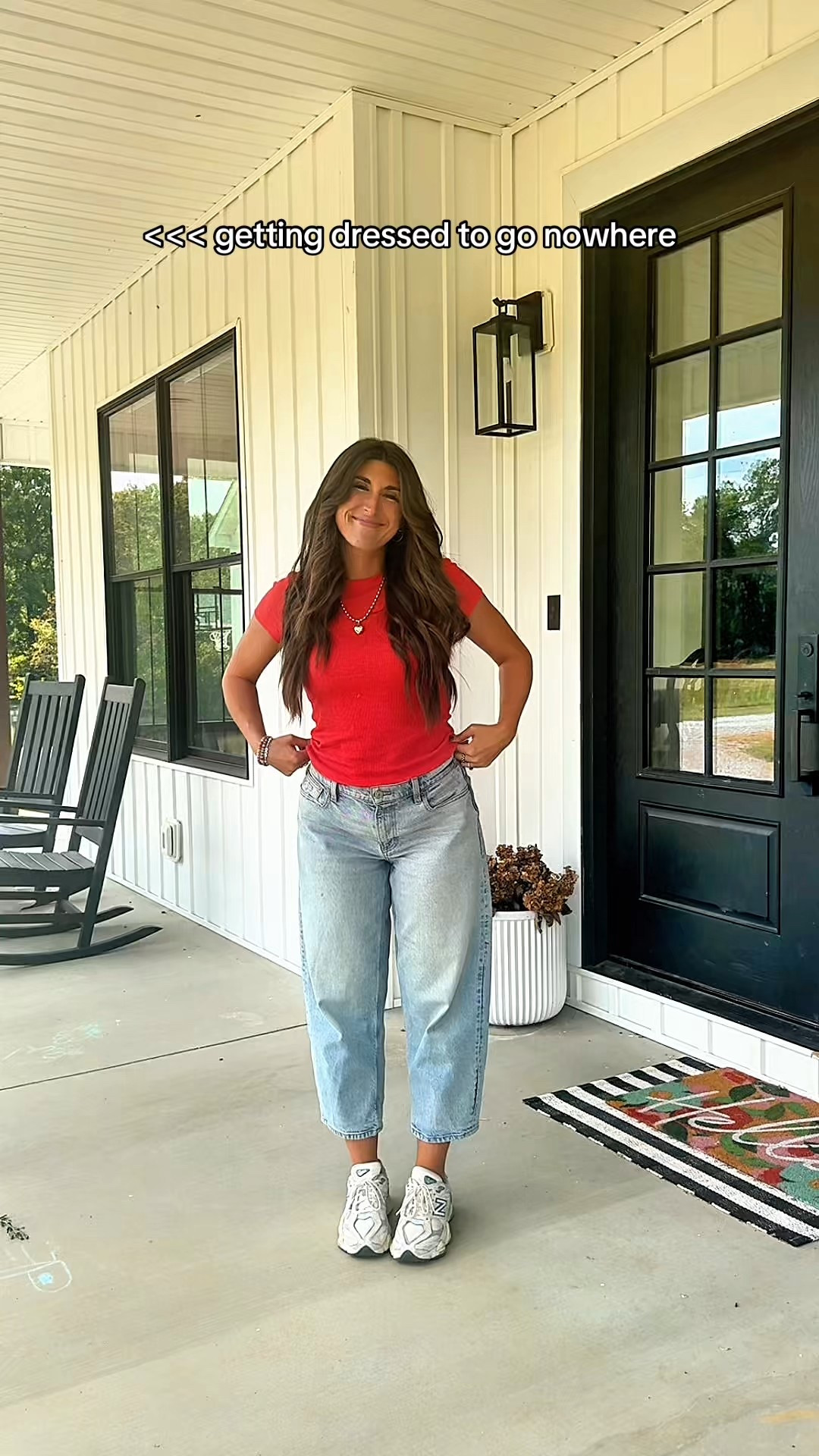 AE barrel jeans are my absolute favessss ✨

#LTKStyleTip #LTKFindsUnder100 #LTKSaleAlert