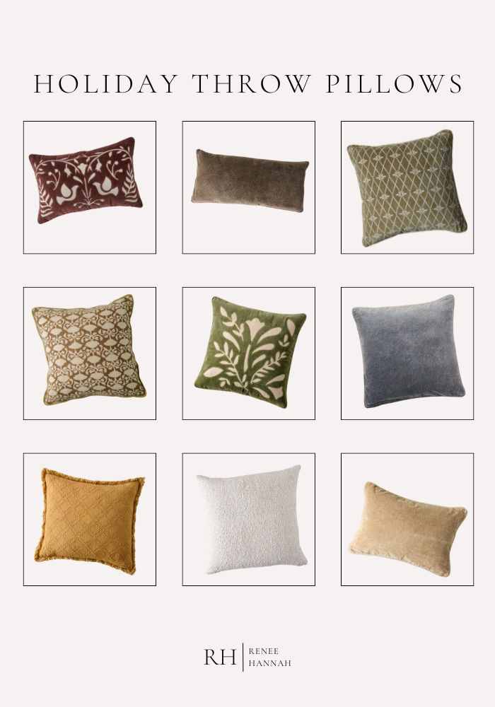 Some of my favorite winter/holiday throw pillows 

 

#LTKSeasonal #LTKHome #LTKFindsUnder100