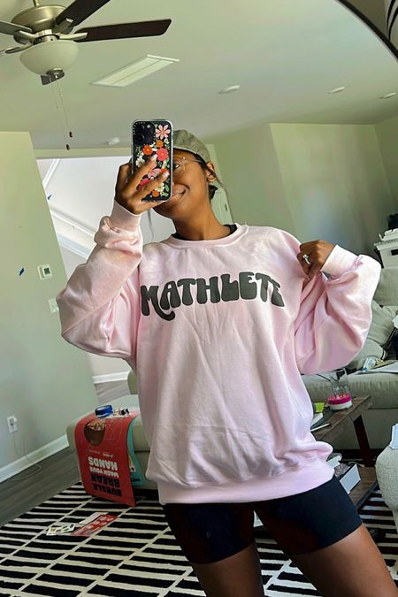 The perfect math teacher crewneck. I’ll be living in this all fall. I sized up for an oversized fit! 

#LTKSeasonal #LTKBacktoSchool #LTKunder50