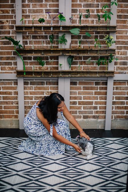 This maxi dress is one of my favorites! From date nights to casual events, you can see me wearing it all the time! 

Modern Outdoor rug, plant propagation station.

#LTKGiftGuide #LTKmidsize #LTKhome
