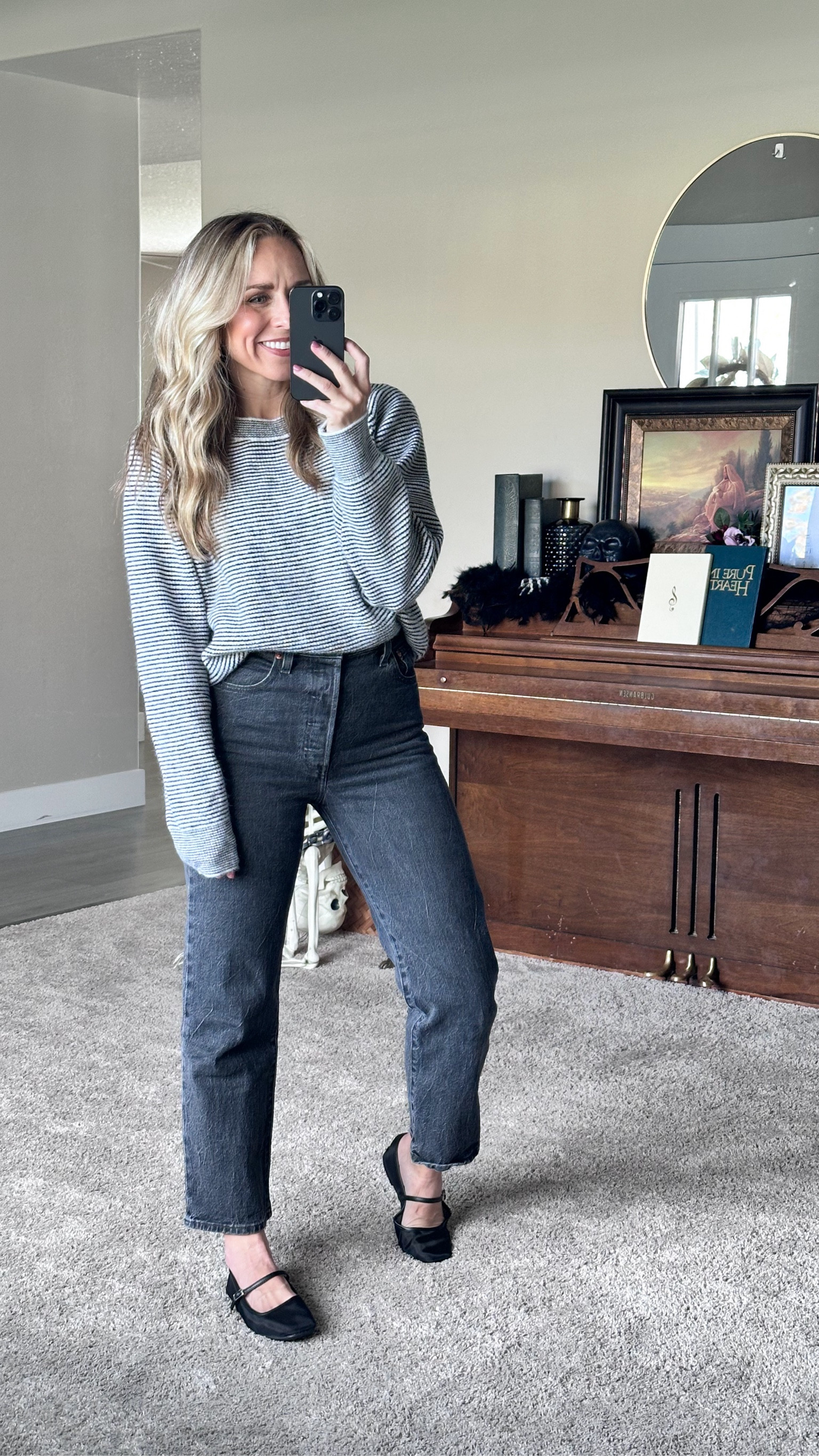 Favorite fall outfit! Wearing true to size in everything! 

#LTKStyleTip #LTKSeasonal #LTKFindsUnder100