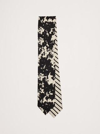 Silk Twill Skinny Scarf | Banana Republic (US)