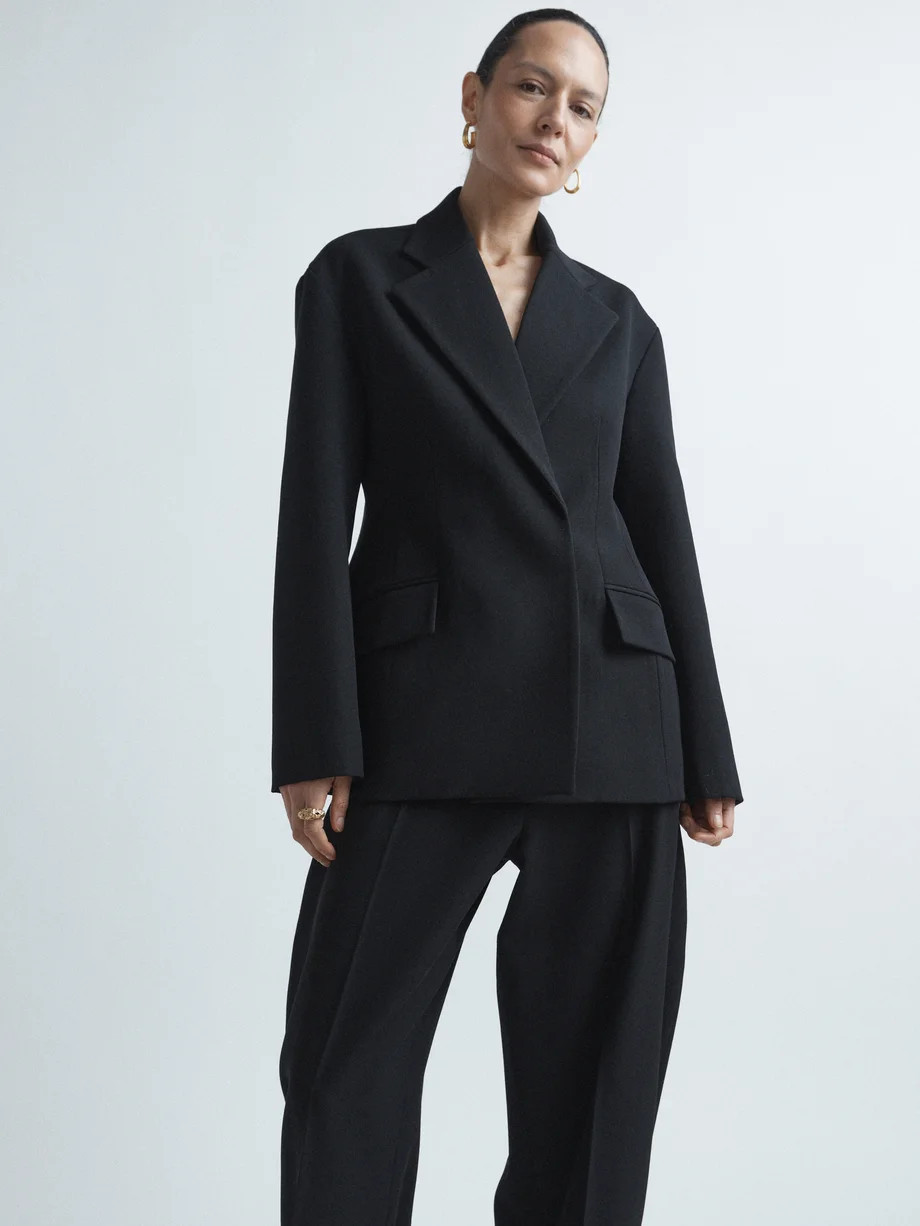 Sculpted wool blazer | Raey | Matches (UK)