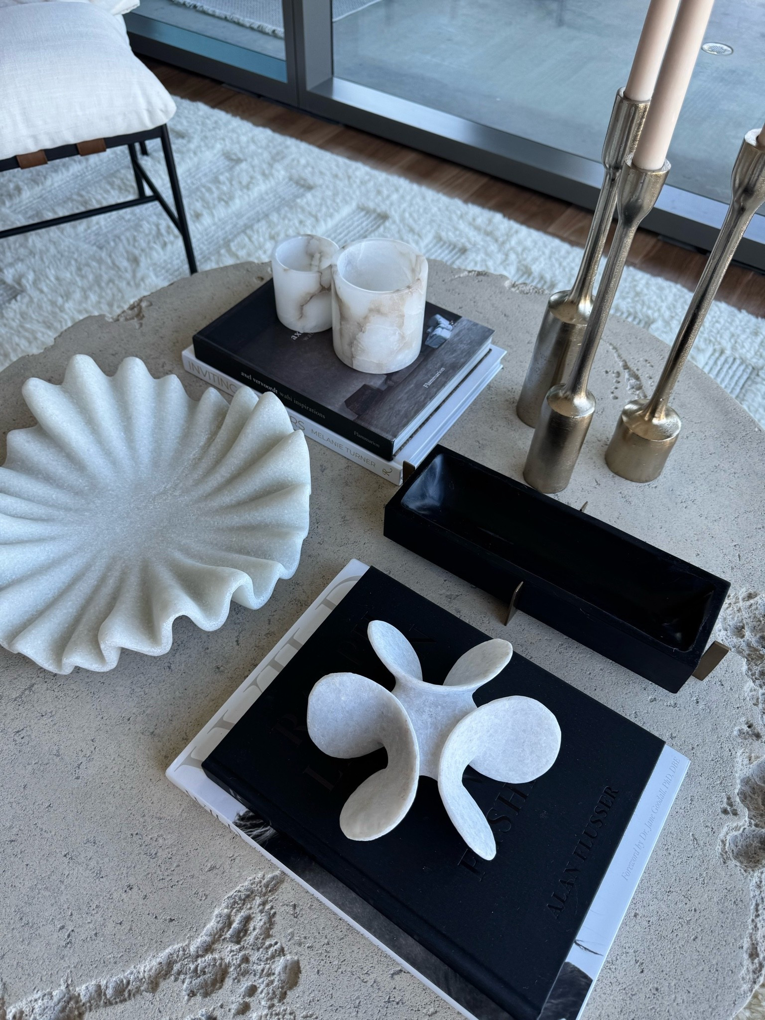 Organic modern coffee table styling🤍

#LTKHome